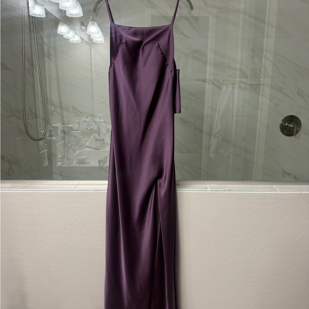 Revelry Steph Satin Dress